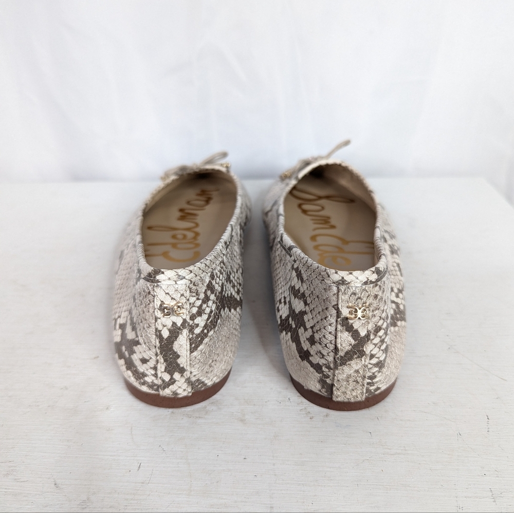 Sam Edelman Flora Snakeskin Python Embossed Faux … - image 3